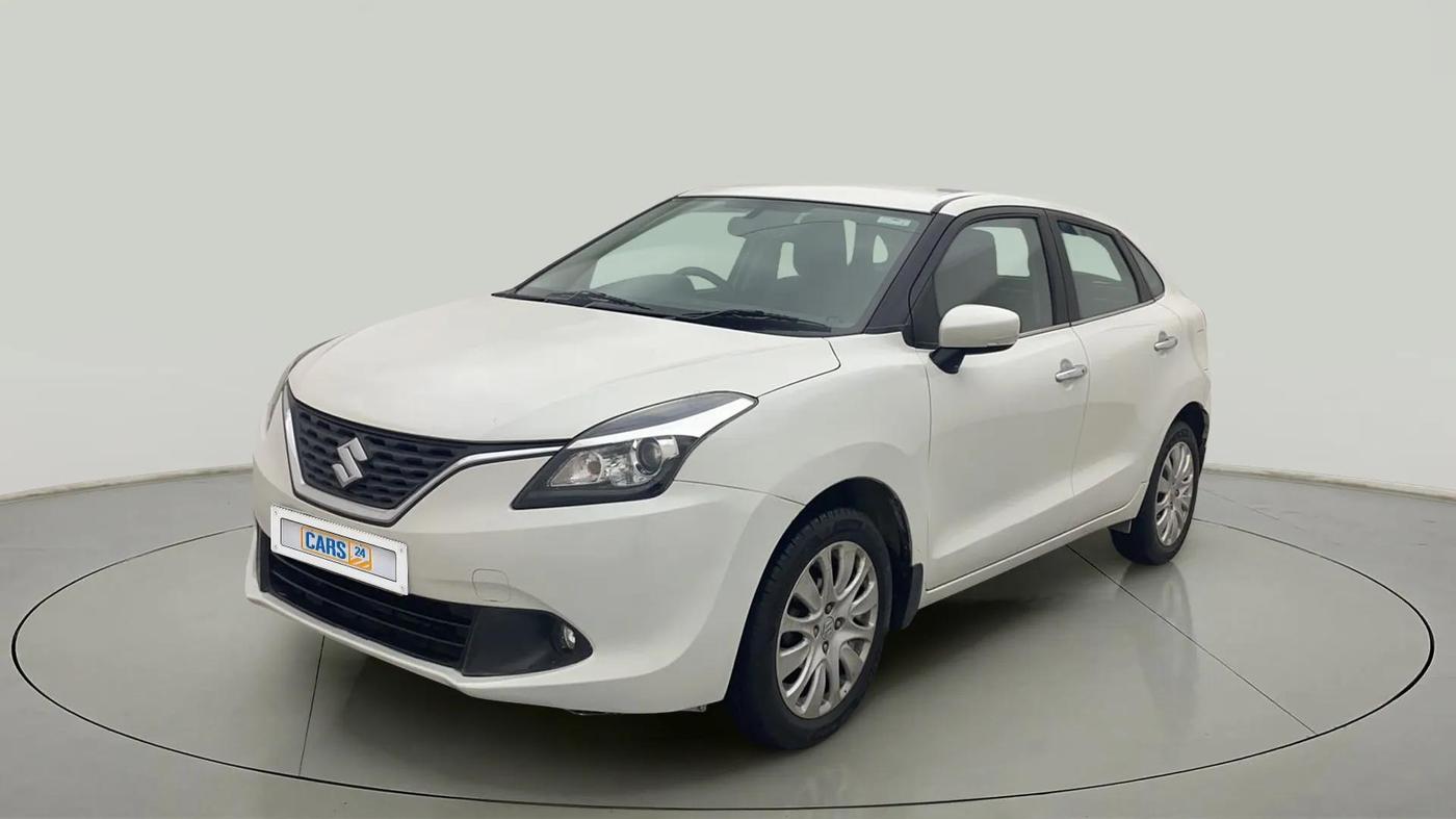 2015 Maruti Baleno ALPHA PETROL 1.2, Petrol, Manual, 57,674 km, Left Front Diagonal