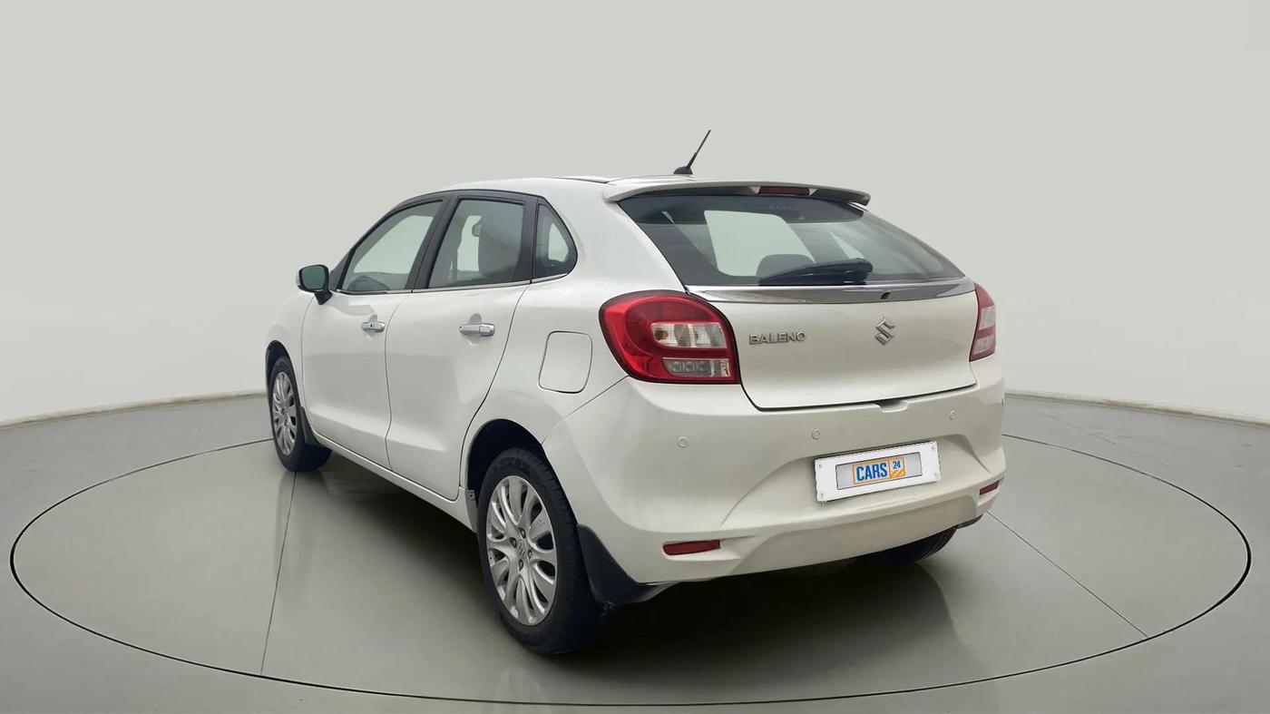 2015 Maruti Baleno ALPHA PETROL 1.2, Petrol, Manual, 57,674 km, Left Back Diagonal
