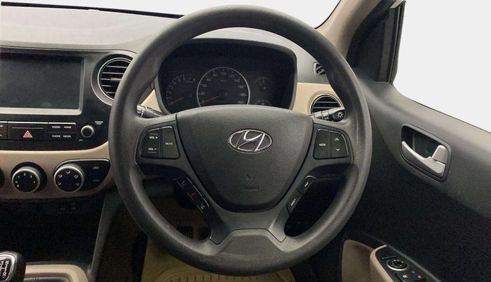 2017 Hyundai Grand i10 SPORTZ (O) 1.2 KAPPA VTVT, Petrol, Manual, 72,834 km, Steering Wheel Close Up