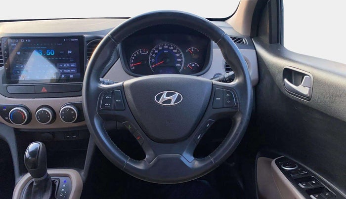 2015 Hyundai Grand i10 ASTA AT 1.2 KAPPA VTVT, Petrol, Automatic, 90,976 km, Steering Wheel Close Up