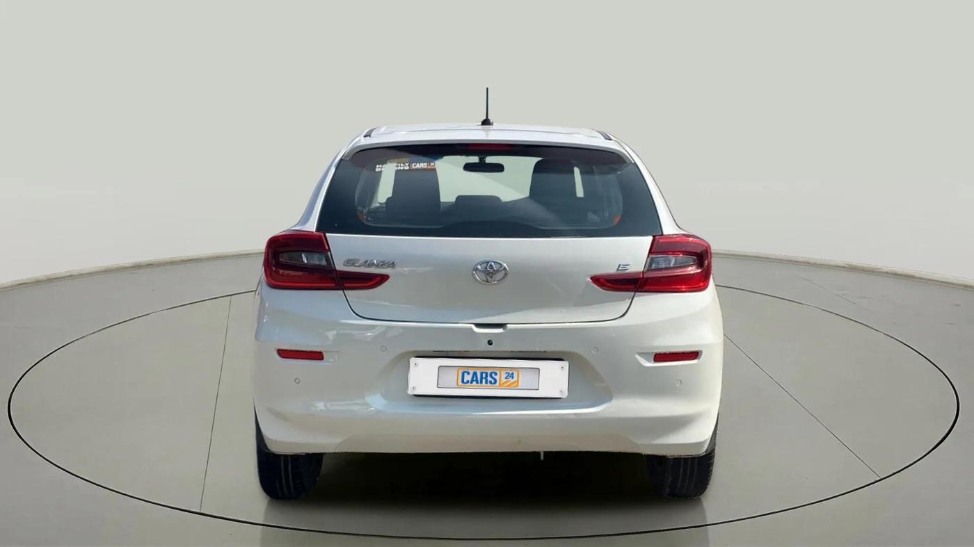 2023 Toyota Glanza E, Petrol, Manual, 23,602 km, Back/Rear