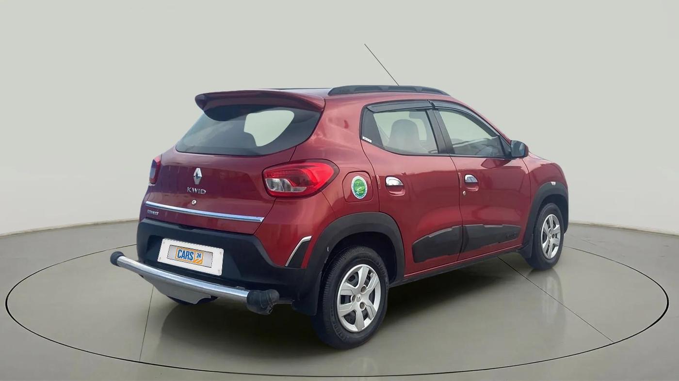 2017 Renault Kwid RXT 1.0 (O), Petrol, Manual, 53,254 km, Right Back Diagonal