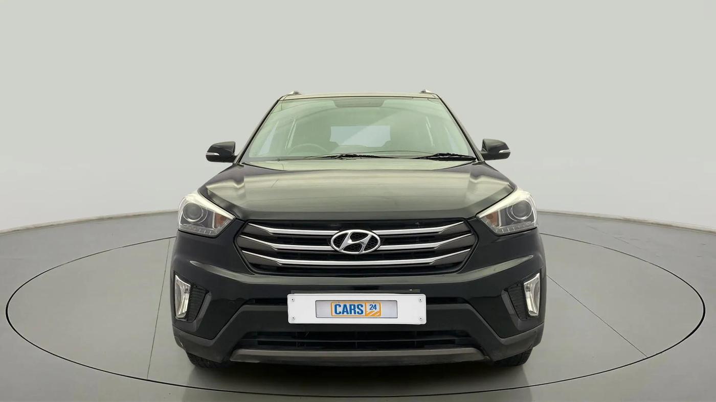 2018 Hyundai Creta SX AT 1.6 PETROL, Petrol, Automatic, 66,113 km, Front