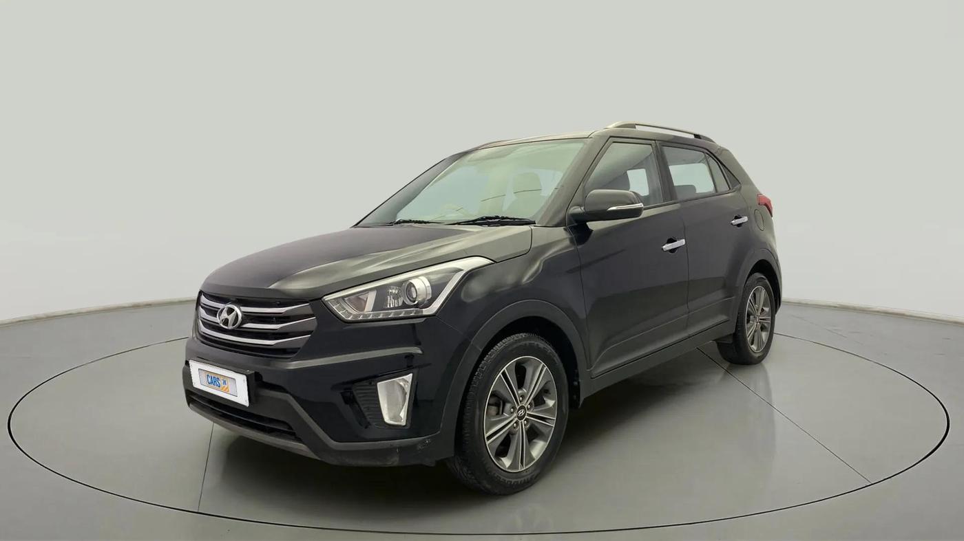 2018 Hyundai Creta SX AT 1.6 PETROL, Petrol, Automatic, 66,113 km, Left Front Diagonal