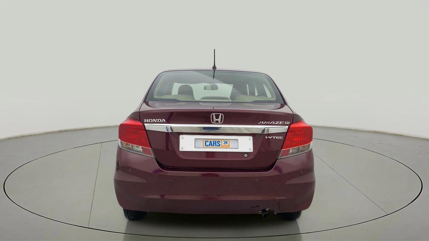2015 Honda Amaze 1.2L I-VTEC SX, Petrol, Manual, 60,938 km, Back/Rear