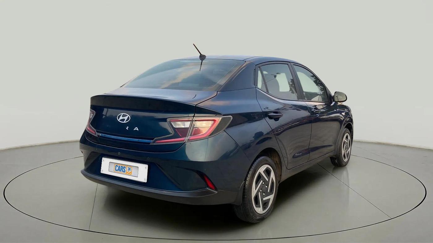 2023 Hyundai AURA S 1.2 CNG, CNG, Manual, 18,063 km, Right Back Diagonal