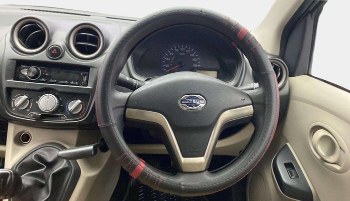 2016 Datsun Go Plus T (O), Petrol, Manual, 53,519 km, Steering Wheel Close Up