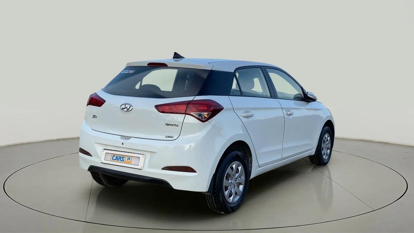 2018 Hyundai Elite i20 SPORTZ 1.4 CRDI, Diesel, Manual, 74,512 km, Right Back Diagonal
