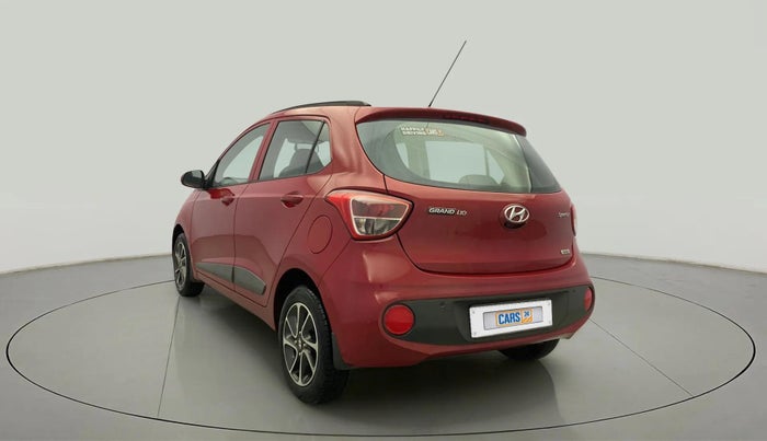 2017 Hyundai Grand i10 SPORTZ (O) AT 1.2 KAPPA VTVT, Petrol, Automatic, 29,977 km, Left Back Diagonal