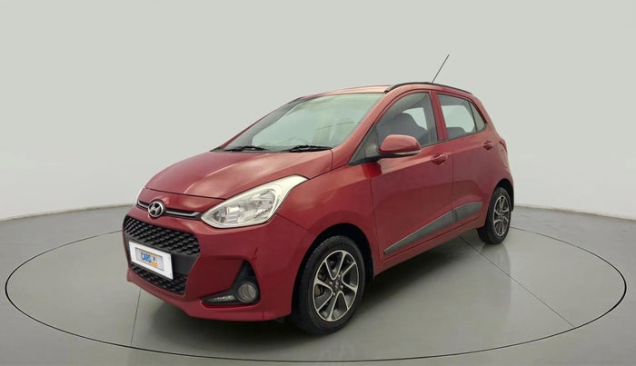 2017 Hyundai Grand i10 SPORTZ (O) AT 1.2 KAPPA VTVT, Petrol, Automatic, 29,977 km, Left Front Diagonal