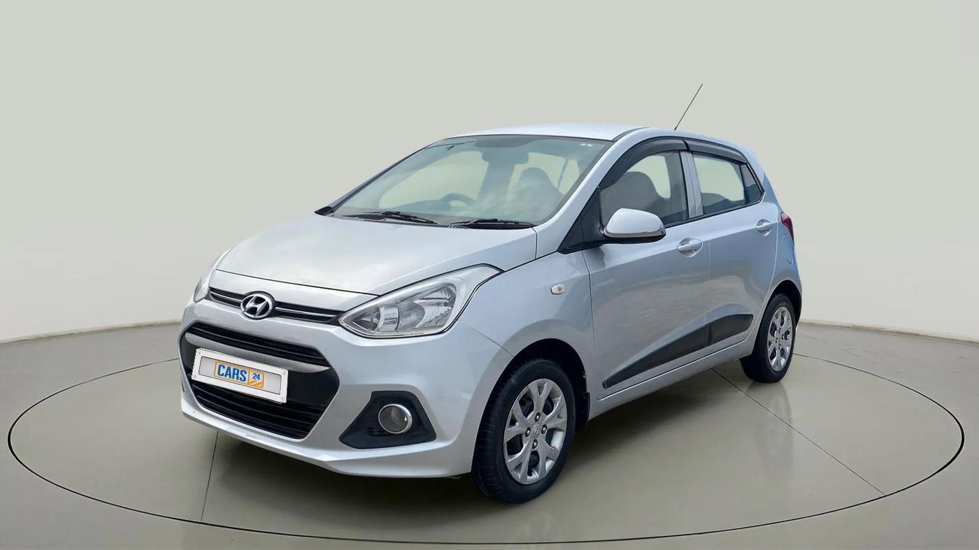 2015 Hyundai Grand i10 MAGNA 1.2 KAPPA VTVT, Petrol, Manual, 26,658 km, Left Front Diagonal