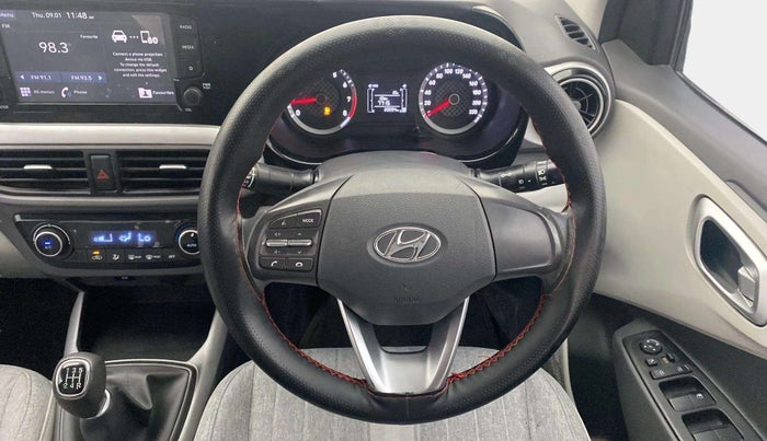 2022 Hyundai GRAND I10 NIOS SPORTZ 1.2 KAPPA VTVT CNG, CNG, Manual, 20,118 km, Steering Wheel Close Up