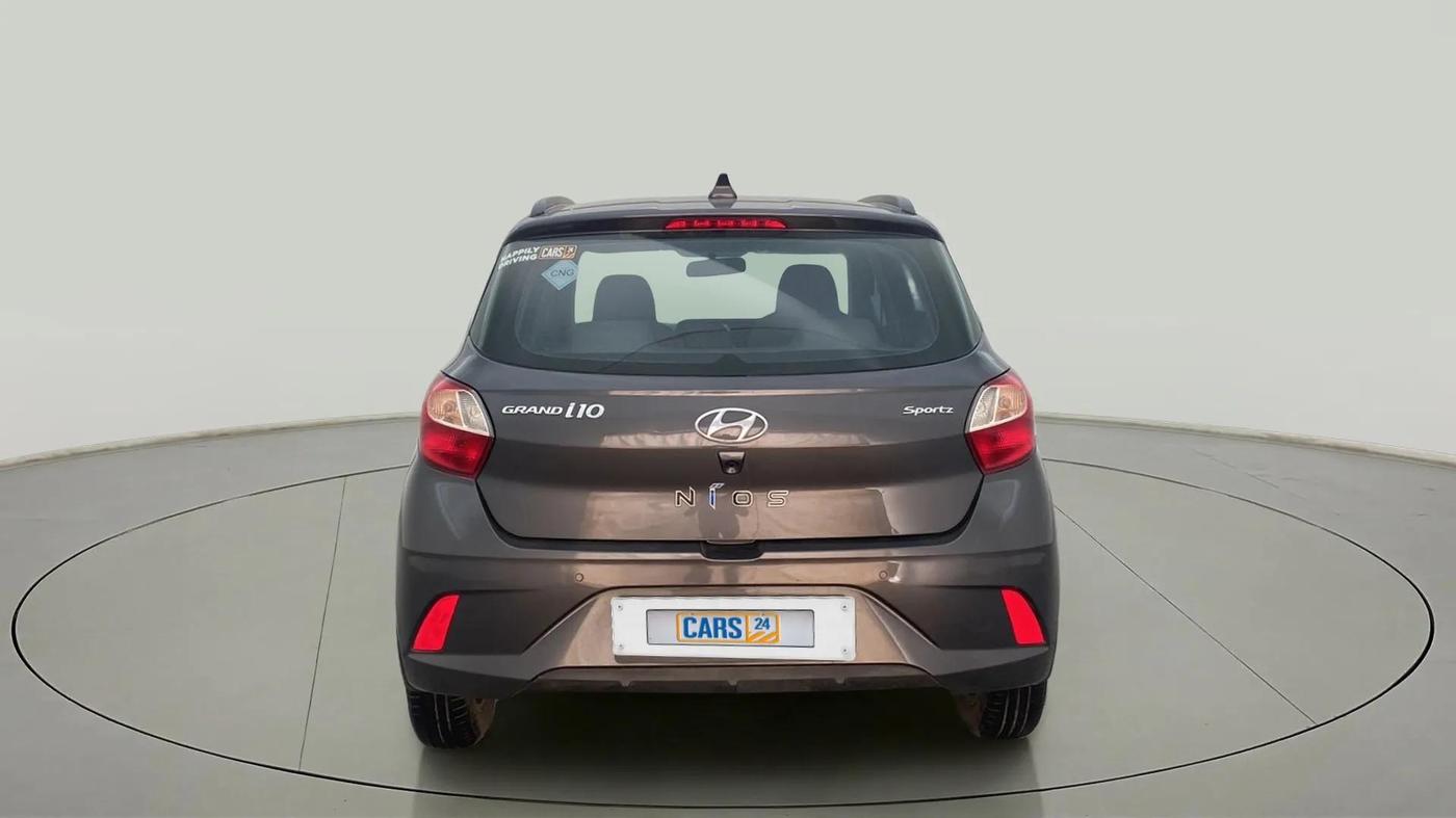 2022 Hyundai GRAND I10 NIOS SPORTZ 1.2 KAPPA VTVT CNG, CNG, Manual, 20,118 km, Back/Rear