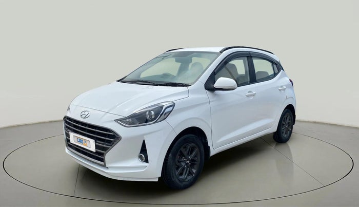 2020 Hyundai GRAND I10 NIOS SPORTZ AMT 1.2 KAPPA VTVT, Petrol, Automatic, 24,734 km, Left Front Diagonal