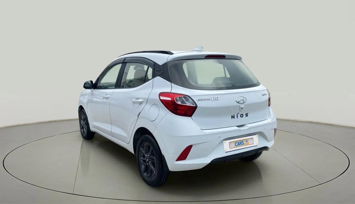 2020 Hyundai GRAND I10 NIOS SPORTZ AMT 1.2 KAPPA VTVT, Petrol, Automatic, 24,734 km, Left Back Diagonal