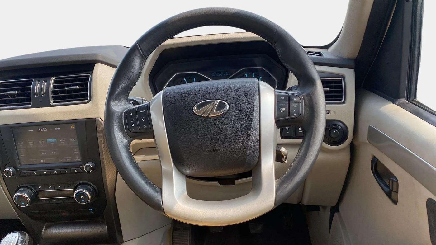 2020 Mahindra Scorpio S11 2WD, Diesel, Manual, 86,163 km, Steering Wheel Close Up