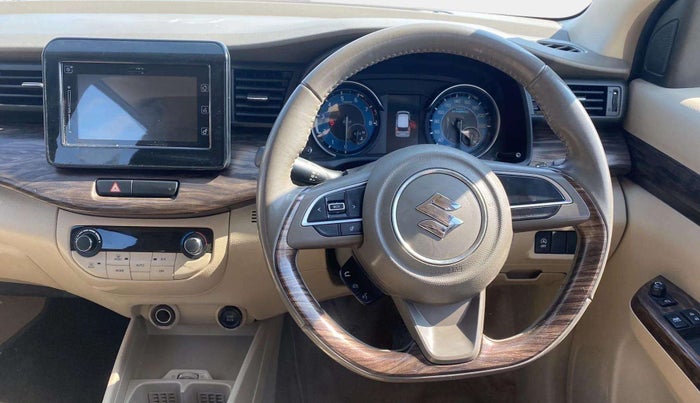 2019 Maruti Ertiga ZXI+ SHVS, Petrol, Manual, 74,672 km, Steering Wheel Close Up