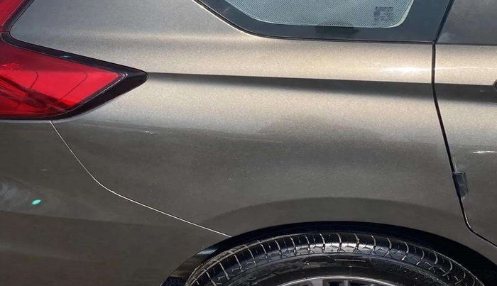 2019 Maruti Ertiga ZXI+ SHVS, Petrol, Manual, 74,672 km, Right quarter panel - Paint has minor damage