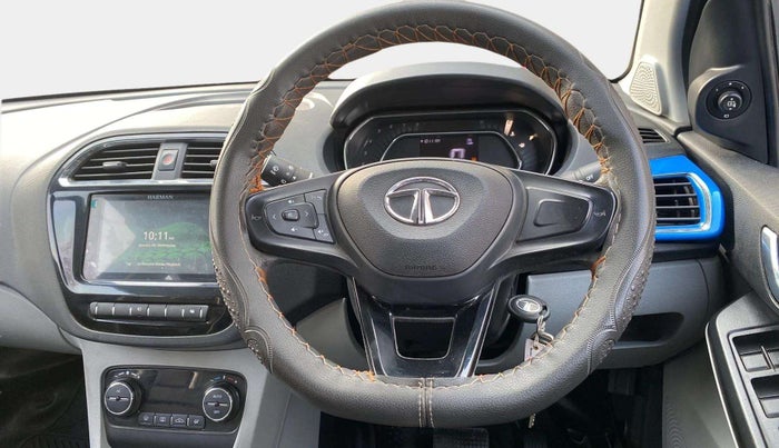 2021 Tata Tiago XZA PLUS PETROL, Petrol, Automatic, 11,986 km, Steering Wheel Close Up