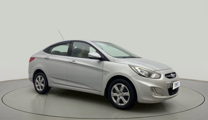 2013 Hyundai Verna FLUIDIC 1.4 VTVT, Petrol, Manual, 62,442 km, Right Front Diagonal