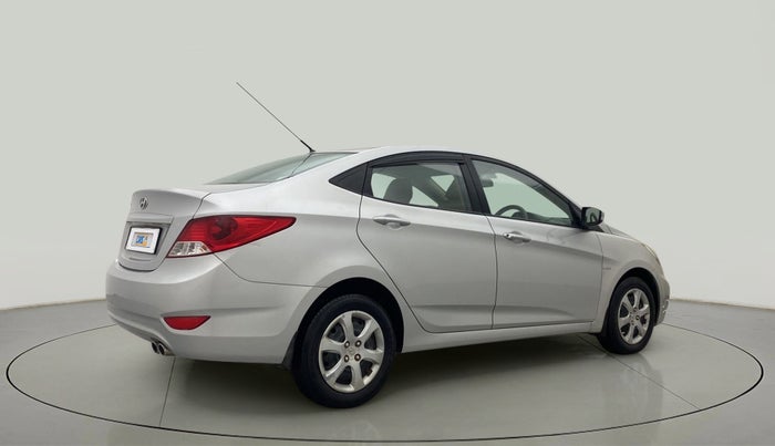 2013 Hyundai Verna FLUIDIC 1.4 VTVT, Petrol, Manual, 62,442 km, Right Back Diagonal
