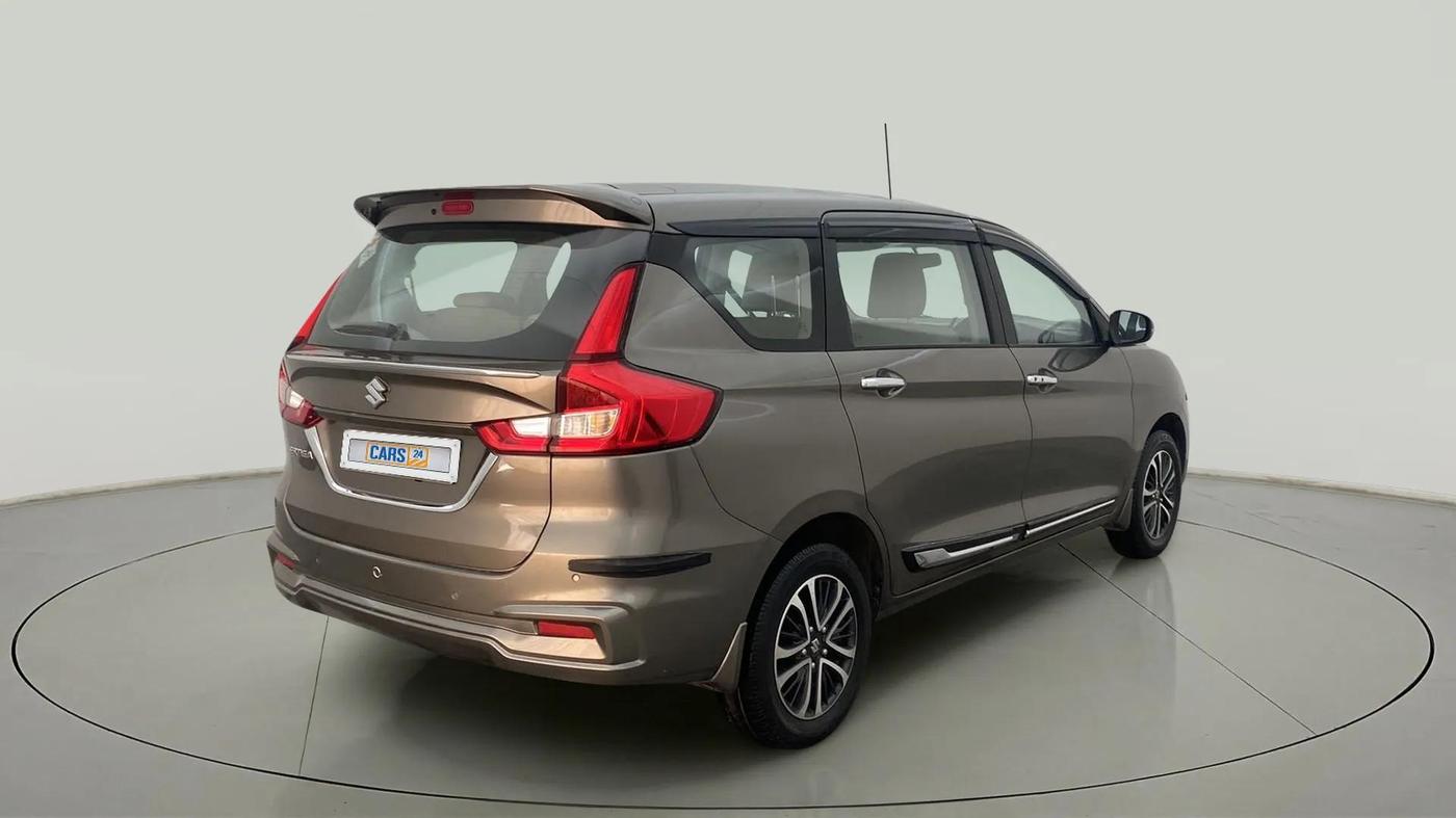 2022 Maruti Ertiga ZXI (O) CNG, CNG, Manual, 48,592 km, Right Back Diagonal