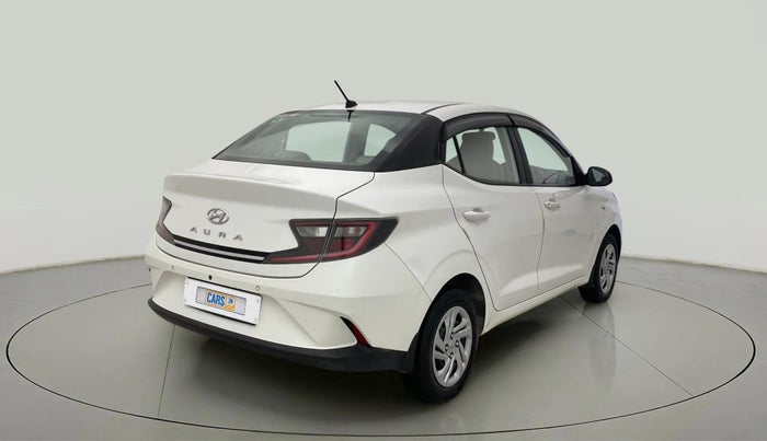 2021 Hyundai AURA S 1.2 CNG, CNG, Manual, 38,250 km, Right Back Diagonal