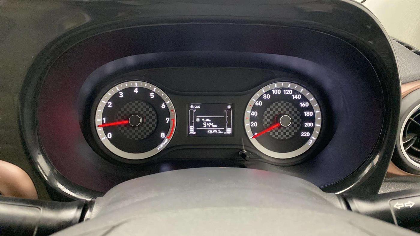 2021 Hyundai AURA S 1.2 CNG, CNG, Manual, 38,250 km, Air Conditioner