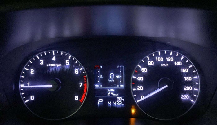2019 Hyundai Creta SX AT 1.6 PETROL, Petrol, Automatic, 41,430 km, Odometer Image