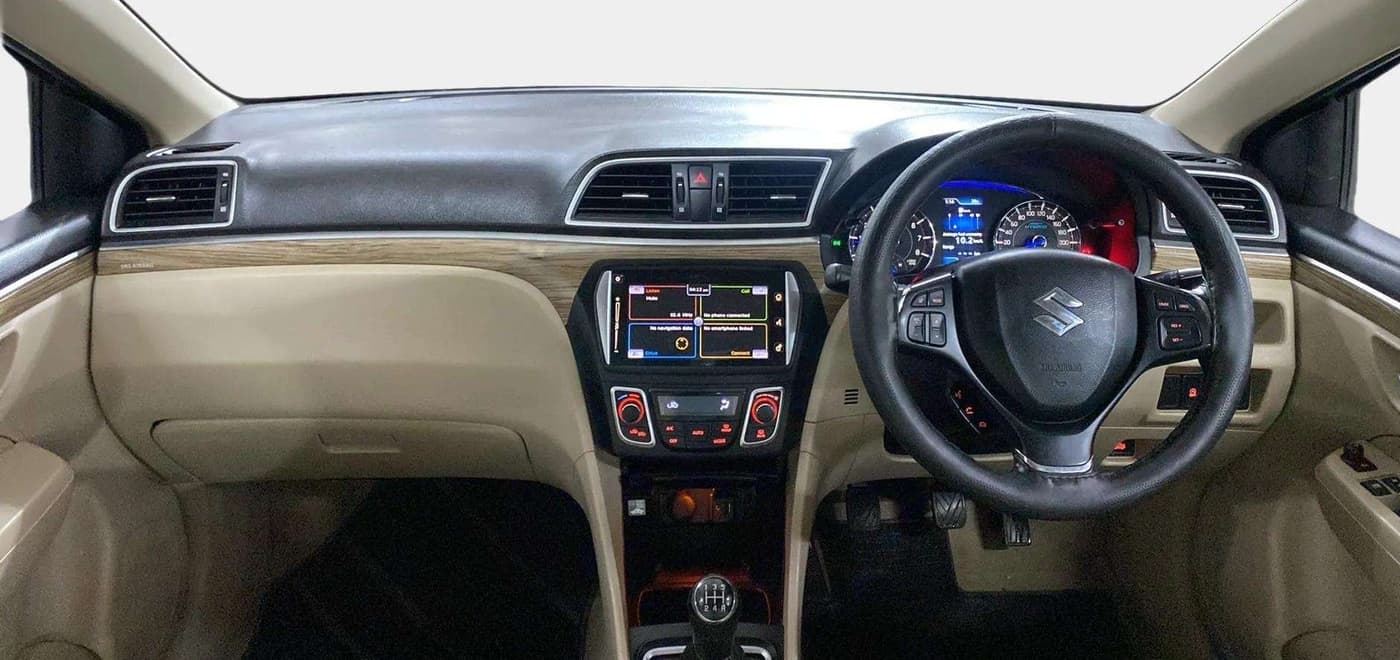 2019 Maruti Ciaz ALPHA 1.5 SHVS PETROL, Petrol, Manual, 32,908 km, Dashboard