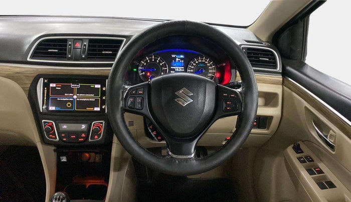 2019 Maruti Ciaz ALPHA 1.5 SHVS PETROL, Petrol, Manual, 32,908 km, Steering Wheel Close Up