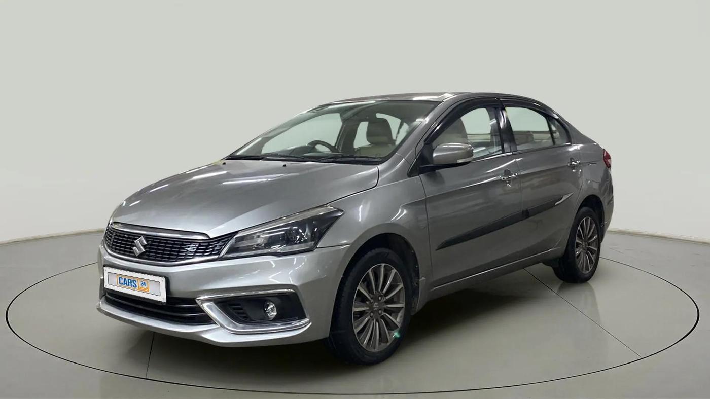 2019 Maruti Ciaz ALPHA 1.5 SHVS PETROL, Petrol, Manual, 32,908 km, Left Front Diagonal