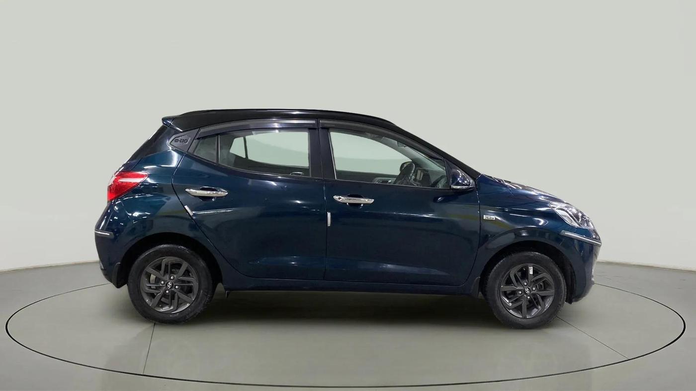 2020 Hyundai GRAND I10 NIOS SPORTZ AMT 1.2 KAPPA VTVT, Petrol, Automatic, 10,095 km, Right Side View