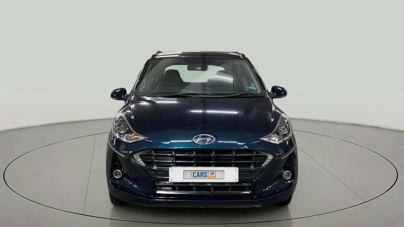 2020 Hyundai GRAND I10 NIOS SPORTZ AMT 1.2 KAPPA VTVT, Petrol, Automatic, 10,095 km, Front