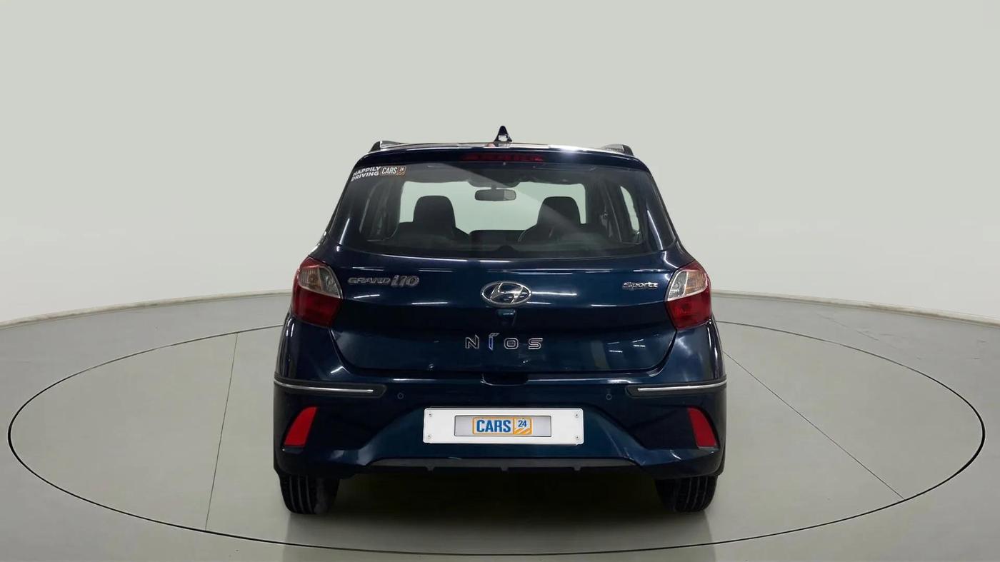 2020 Hyundai GRAND I10 NIOS SPORTZ AMT 1.2 KAPPA VTVT, Petrol, Automatic, 10,095 km, Back/Rear