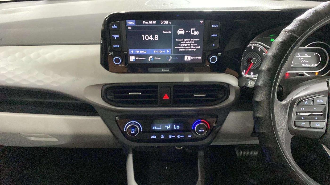 2020 Hyundai GRAND I10 NIOS SPORTZ AMT 1.2 KAPPA VTVT, Petrol, Automatic, 10,095 km, Air Conditioner