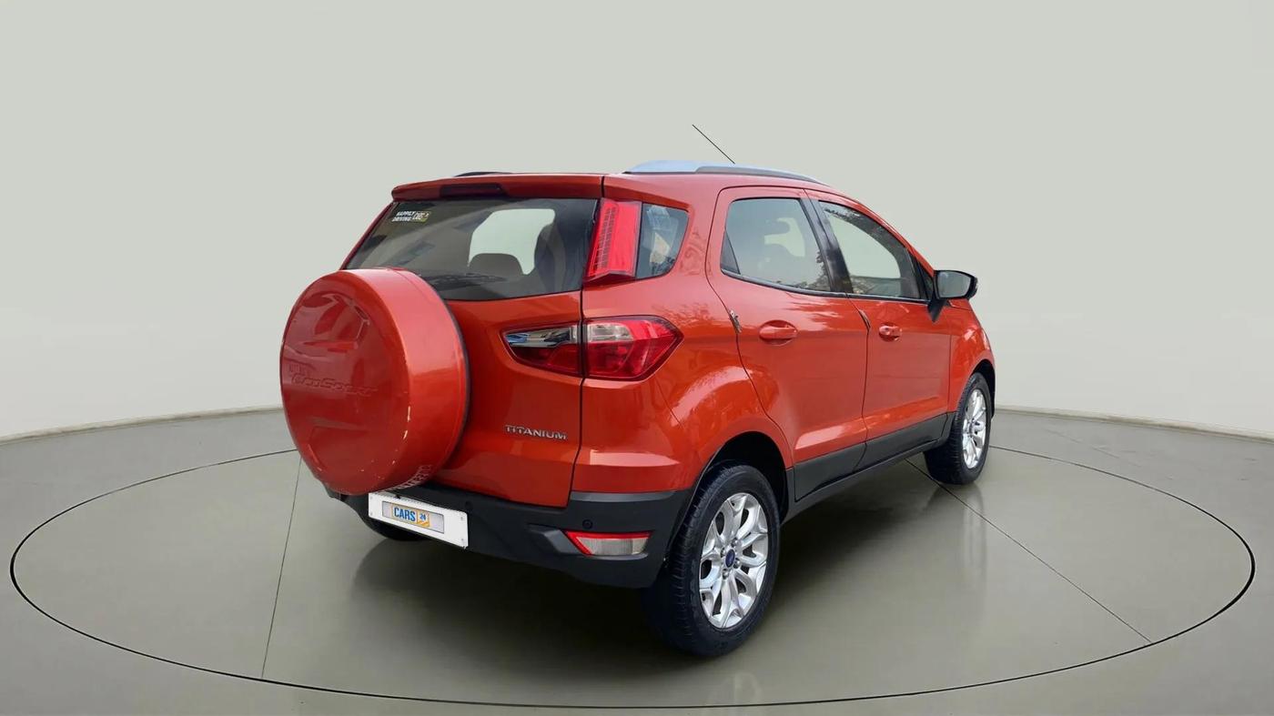 2017 Ford Ecosport TITANIUM 1.5L PETROL AT, Petrol, Automatic, 88,134 km, Right Back Diagonal