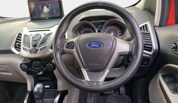 2017 Ford Ecosport TITANIUM 1.5L PETROL AT, Petrol, Automatic, 87,871 km, Steering Wheel Close Up