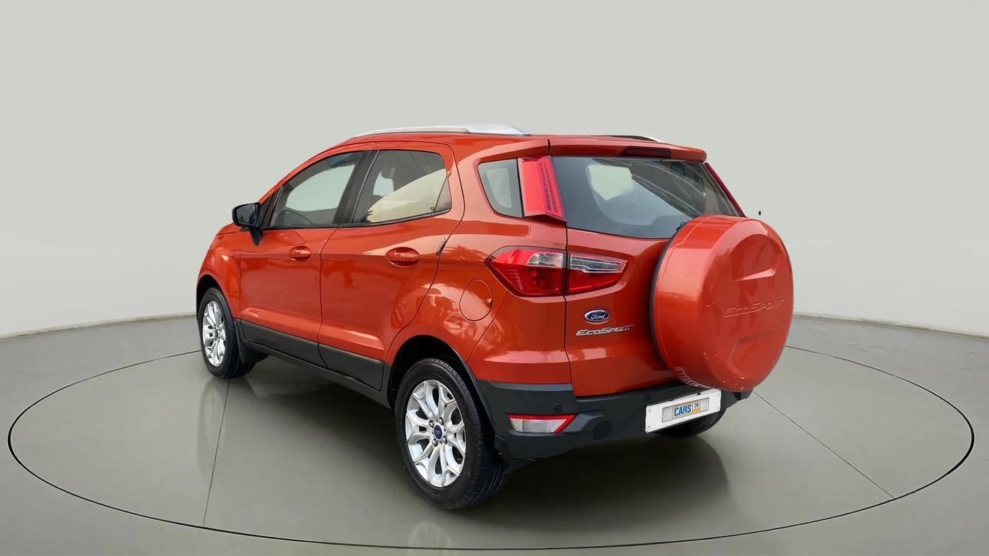 2017 Ford Ecosport TITANIUM 1.5L PETROL AT, Petrol, Automatic, 88,134 km, Left Back Diagonal