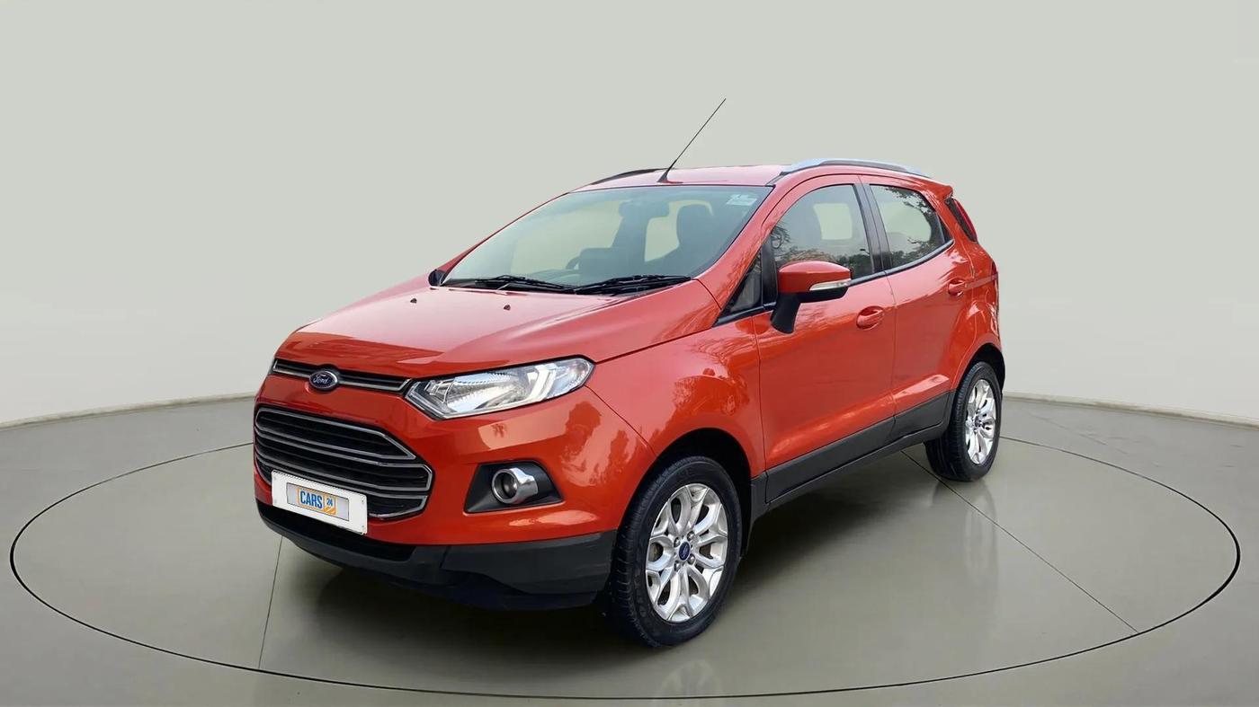 2017 Ford Ecosport TITANIUM 1.5L PETROL AT, Petrol, Automatic, 88,134 km, Left Front Diagonal