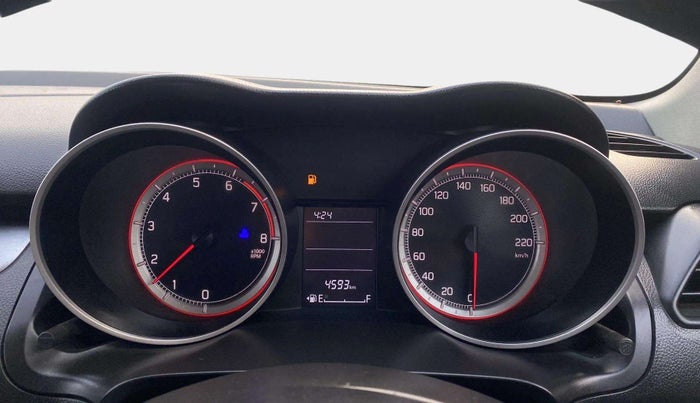 2023 Maruti Swift VXI, Petrol, Manual, 4,608 km, Odometer Image