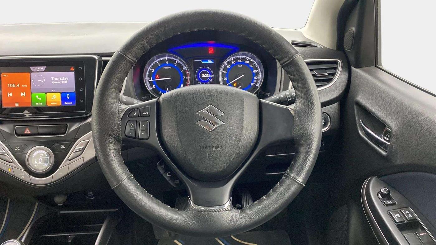 2021 Maruti Baleno ZETA PETROL 1.2, Petrol, Manual, 24,463 km, Steering Wheel Close Up