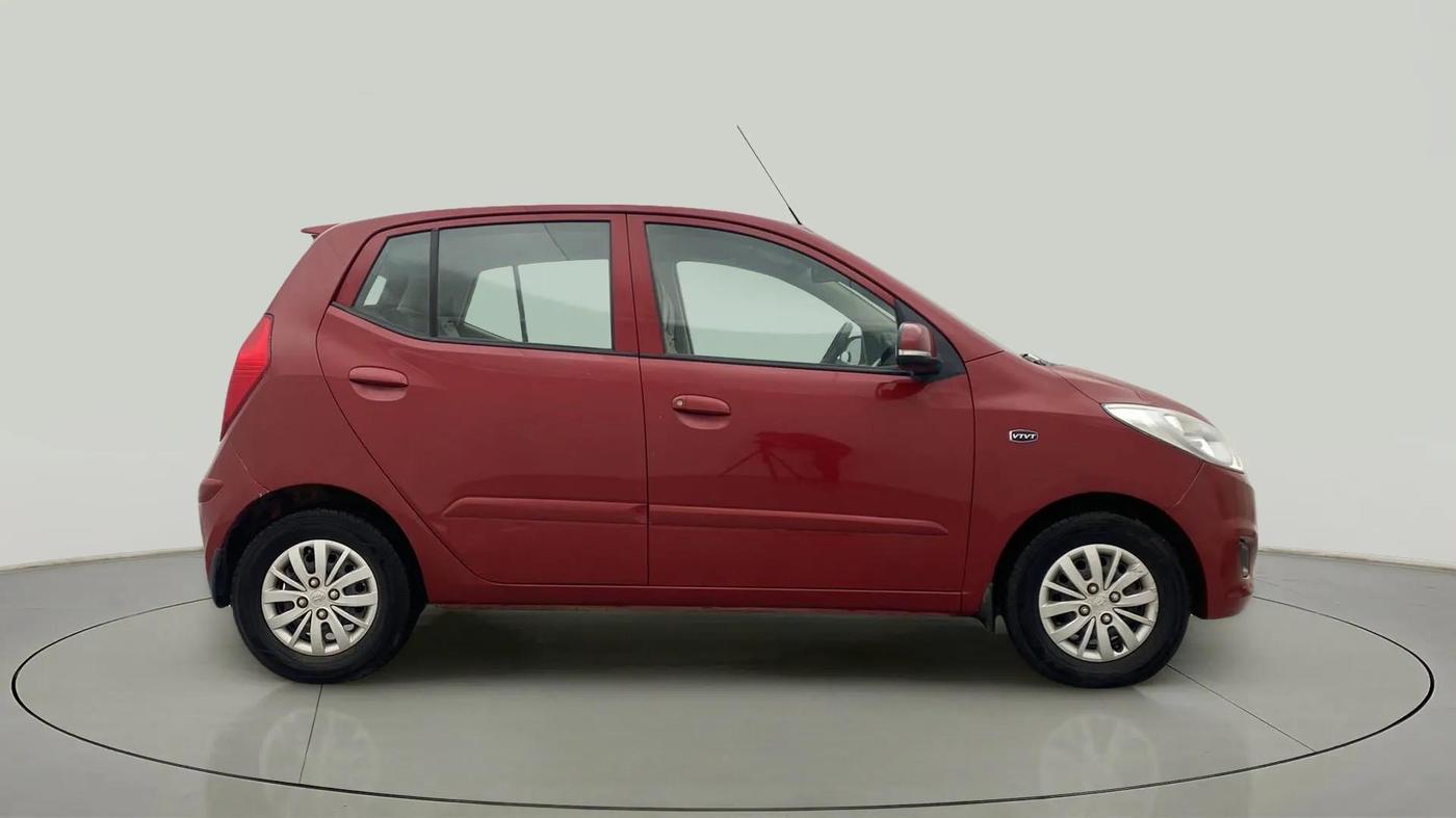 2013 Hyundai i10 SPORTZ 1.2, Petrol, Manual, 97,387 km, Right Side View