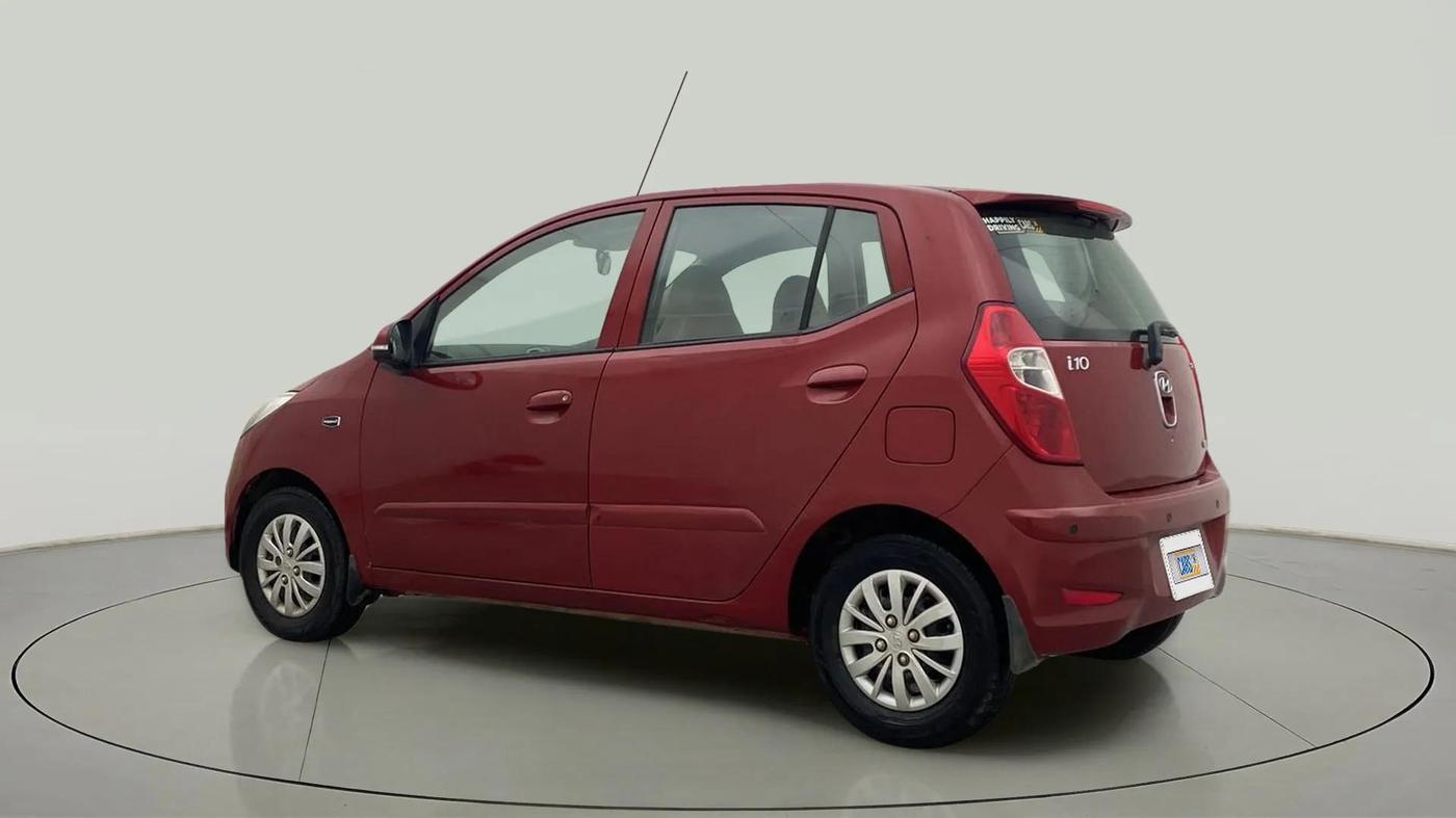 2013 Hyundai i10 SPORTZ 1.2, Petrol, Manual, 97,387 km, Left Back Diagonal