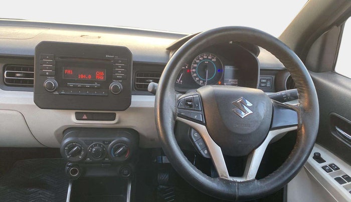 2018 Maruti IGNIS DELTA 1.2, Petrol, Manual, 60,530 km, Steering Wheel Close Up