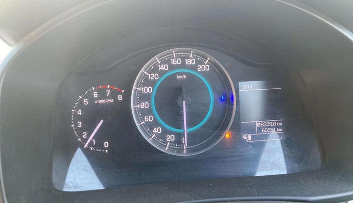 2018 Maruti IGNIS DELTA 1.2, Petrol, Manual, 60,530 km, Odometer Image