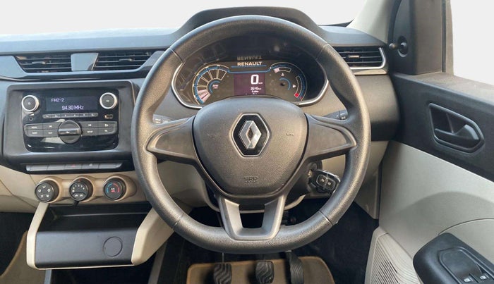 2021 Renault TRIBER RXL MT, Petrol, Manual, 3,642 km, Steering Wheel Close Up