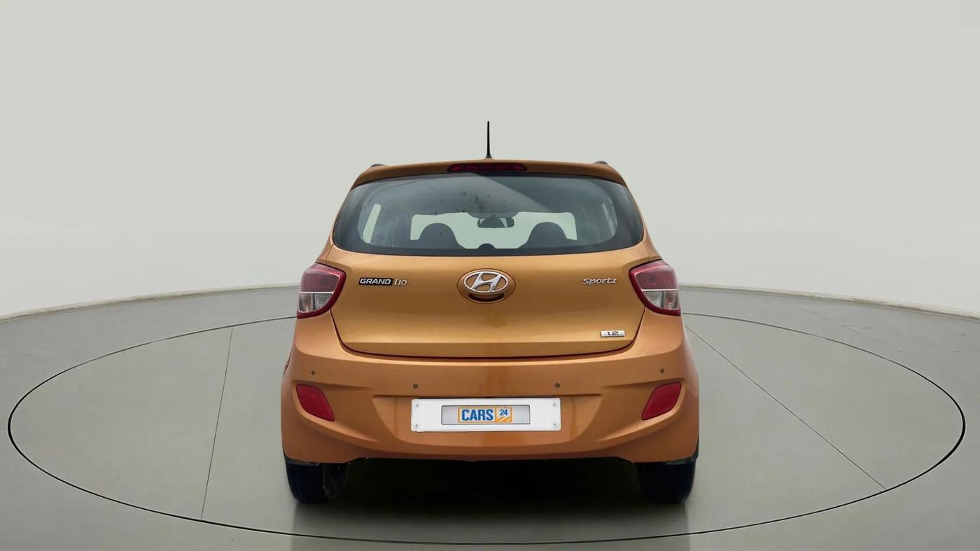 2014 Hyundai Grand i10 SPORTZ 1.2 KAPPA VTVT, Petrol, Manual, 27,860 km, Back/Rear