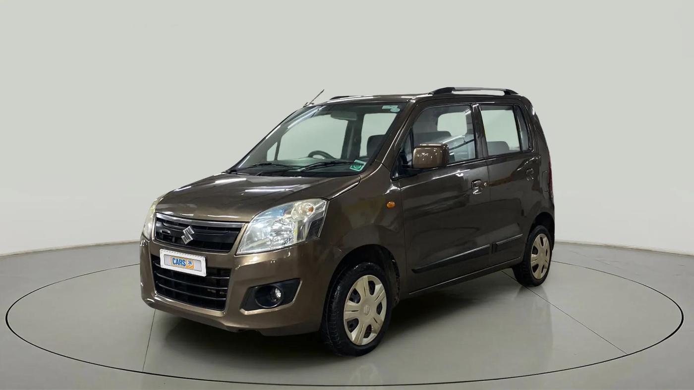 2015 Maruti Wagon R 1.0 VXI, Petrol, Manual, 10,596 km, Left Front Diagonal