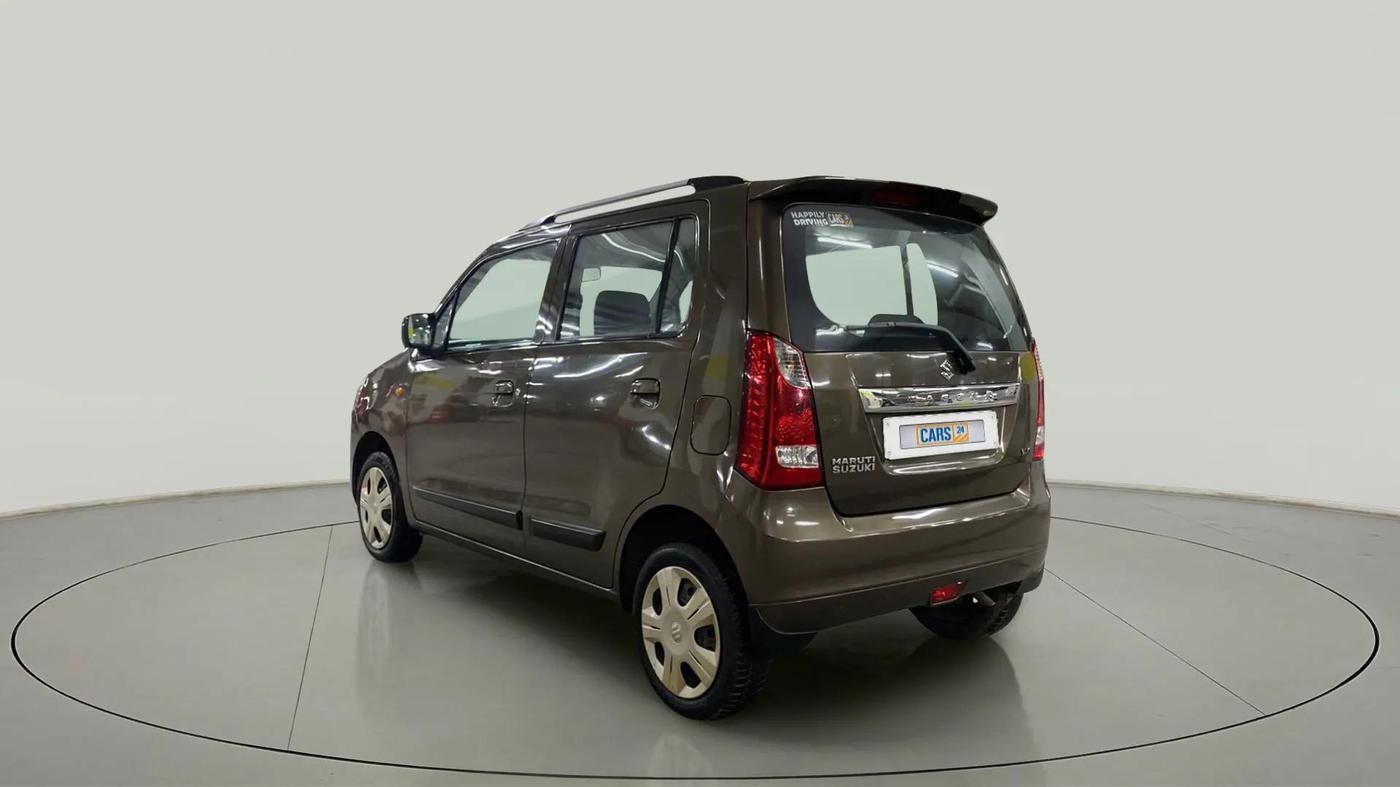 2015 Maruti Wagon R 1.0 VXI, Petrol, Manual, 10,596 km, Left Back Diagonal